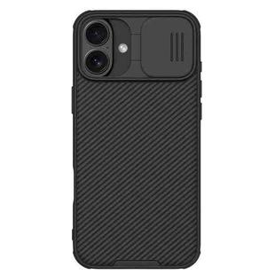 For iPhone 16 NILLKIN CamShield Pro Magnetic PC Phone Case(Black)