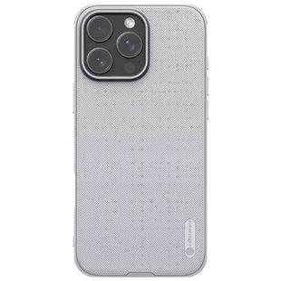 For iPhone 16 Pro NILLKIN Frosted Shield Pro PC + TPU Phone Case(Silver)