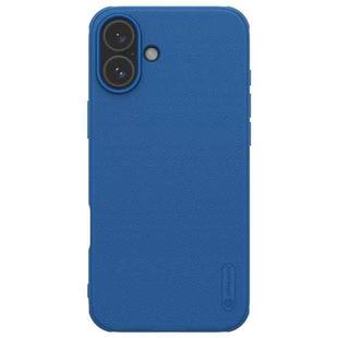 For iPhone 16 NILLKIN Frosted Shield Pro PC + TPU Phone Case(Blue)