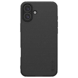 For iPhone 16 Plus NILLKIN Frosted Shield Pro PC + TPU Phone Case(Black)