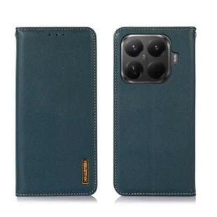 For Xiaomi 15T Pro 5G KHAZNEH Nappa Top Layer Cowhide Leather Phone Case(Green)
