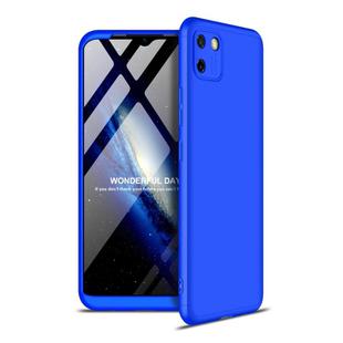 For OPPO Realme C11 GKK Three Stage Splicing Full Coverage PC Protective Case(Blue)