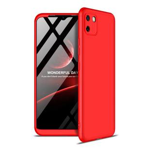 For OPPO Realme C11 GKK Three Stage Splicing Full Coverage PC Protective Case(Red)