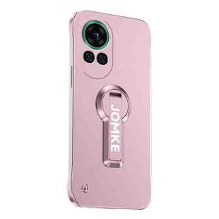 For Huawei nova 12 Baking Varnish 360 Rotate Holder No Frame PC Phone Case(Pink)