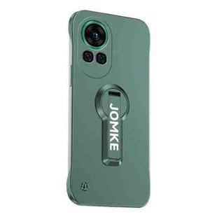 For Huawei nova 12 Ultra Baking Varnish 360 Rotate Holder No Frame PC Phone Case(Green)