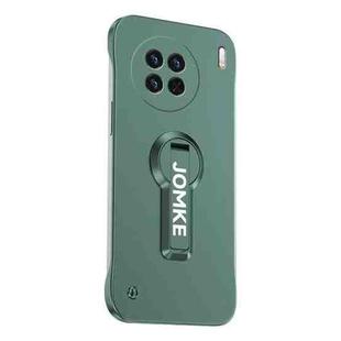 For vivo X90 Baking Varnish 360 Rotate Holder No Frame PC Phone Case(Green)