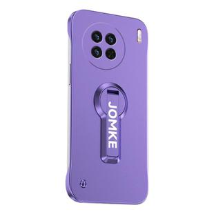 For vivo X90 Baking Varnish 360 Rotate Holder No Frame PC Phone Case(Purple)