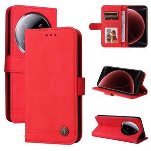 For Xiaomi 15 Ultra Skin Feel Life Tree Metal Button Leather Phone Case(Red)