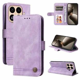 For Xiaomi 15T Pro 5G Skin Feel Life Tree Metal Button Leather Phone Case(Purple)