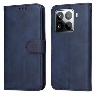 For Xiaomi 15 Pro Classic Calf Texture Flip Leather Phone Case(Blue)