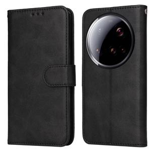 For Xiaomi 15 Ultra Classic Calf Texture Flip Leather Phone Case(Black)