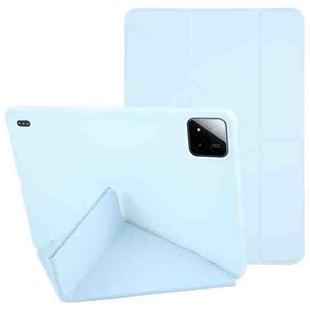 For Xiaomi Pad 7 / 7 Pro Deformation Silicone Leather Tablet Case(Sky Blue)