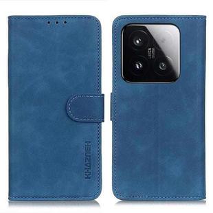 For Xiaomi 15T 5G KHAZNEH Retro Texture Flip Leather Phone Case(Blue)