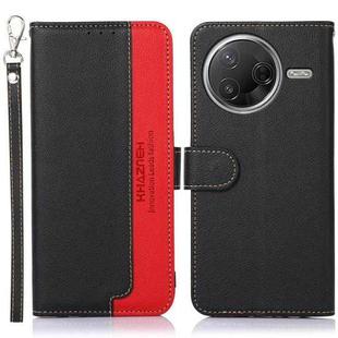 For Xiaomi Poco F7 Pro / F7 Ultra KHAZNEH Litchi Texture Leather RFID Phone Case(Black)