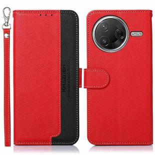 For Xiaomi Poco F7 Pro / F7 Ultra KHAZNEH Litchi Texture Leather RFID Phone Case(Red)