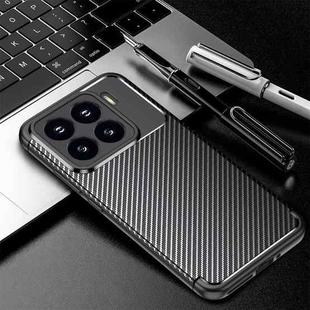 For Xiaomi 15 Carbon Fiber Texture Shockproof TPU Phone Case(Black)
