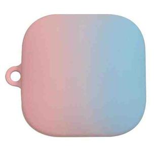 For Redmi Buds 6 Active Edition Gradient Hard PC Frosted Bluetooth Earphone Protective Case(Pink Blue)