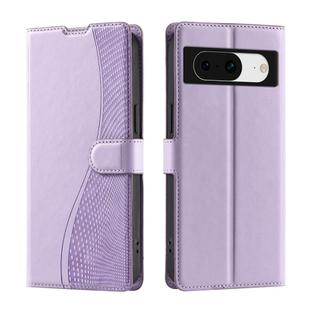 For Google Pixel 8 Voltage Ultra-thin Dot Leather Phone Case(Purple)