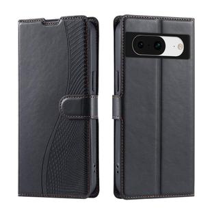 For Google Pixel 8 Voltage Ultra-thin Dot Leather Phone Case(Black)