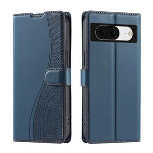 For Google Pixel 8 Voltage Ultra-thin Dot Leather Phone Case(Blue)