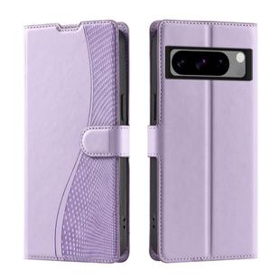 For Google Pixel 8 Pro Voltage Ultra-thin Dot Leather Phone Case(Purple)