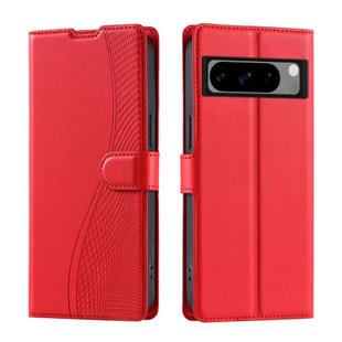 For Google Pixel 8 Pro Voltage Ultra-thin Dot Leather Phone Case(Red)