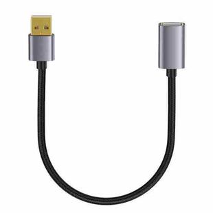 USB2.0 A Male to A Female Extension Data Charging Cable, Length:0.3m