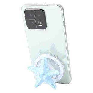 Starfish Magnetic Airbag Phone Holder(Sky Blue)