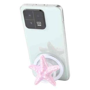 Starfish Magnetic Airbag Phone Holder(Pink)