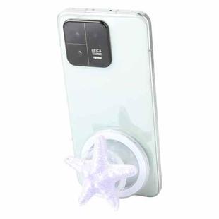 Starfish Magnetic Airbag Phone Holder(Purple)