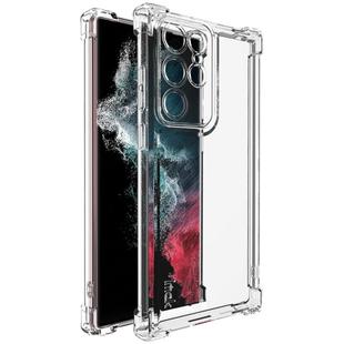 For Samsung Galaxy S22 Ultra 5G IMAK UX-4 Series Four-corner Shockproof Phone Case(Transparent)