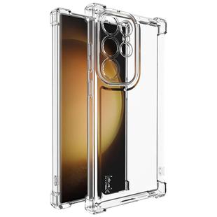 For Samsung Galaxy S23 Ultra 5G IMAK UX-4 Series Four-corner Shockproof Phone Case(Transparent)