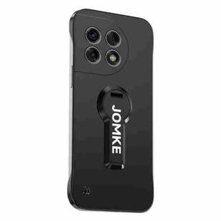 For OnePlus Ace 2 Pro Baking Varnish 360 Rotate Holder No Frame PC Phone Case(Black)