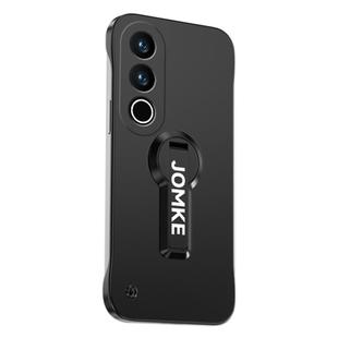 For OnePlus Ace 3V Baking Varnish 360 Rotate Holder No Frame PC Phone Case(Black)