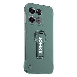 For OnePlus Ace Racing Baking Varnish 360 Rotate Holder No Frame PC Phone Case(Green)