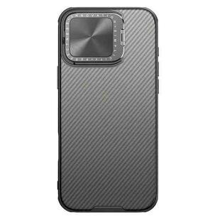 For iPhone 16 Pro Max NILLKIN CamShield Prop Translucent PC Phone Case(Black)