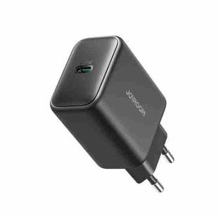 JOYROOM JR-TCG13 45W GaN USB-C / Type-C Port Super Fast Charger, Plug:EU Plug(Black)