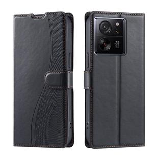 For Redmi K60 Ultra Voltage Ultra-thin Dot Leather Phone Case(Black)