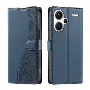 For Redmi Note 13 Pro+ 5G Voltage Ultra-thin Dot Leather Phone Case(Blue)