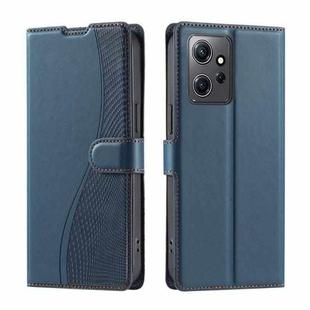 For Redmi Note 12 4G Global Voltage Ultra-thin Dot Leather Phone Case(Blue)