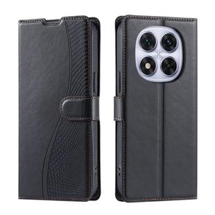 For Redmi Note 14 Pro 5G / 14 Pro+ 5G Voltage Ultra-thin Dot Leather Phone Case(Black)