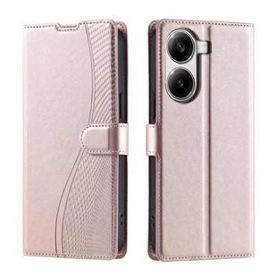 For Redmi Turbo 4 5G / Poco X7 Pro 5G Voltage Ultra-thin Dot Leather Phone Case(Rose Gold)