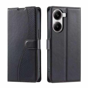 For Redmi Turbo 4 5G / Poco X7 Pro 5G Voltage Ultra-thin Dot Leather Phone Case(Black)