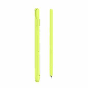 For Samsung Galaxy Z Fold6 / 5 / 4 / 3 Electromagnetic Stylus Pen with Pen Slot(Yellow Green)