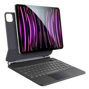 For iPad Pro 11 2022 / Air 10.9 2022 Yesido Dual-sided Clip Digital Display Magnetic Keyboard Leather Case(Black)