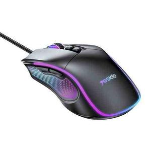 Yesido KB20 USB 7200DPI RGB Wired Mouse(Black)