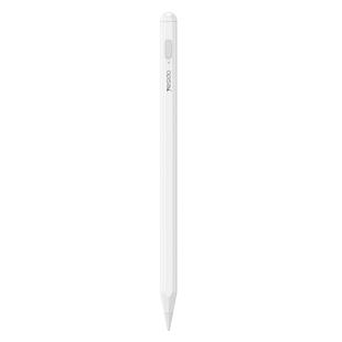 Yesido ST15 Anti-mistouch Magnetic Adhesive Active Universal Capacitive Stylus Pen(White)