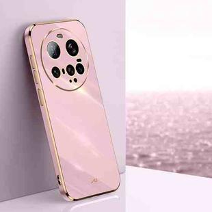 For Xiaomi 15 Ultra XINLI Straight Edge 6D Electroplate TPU Phone Case(Cherry Purple)