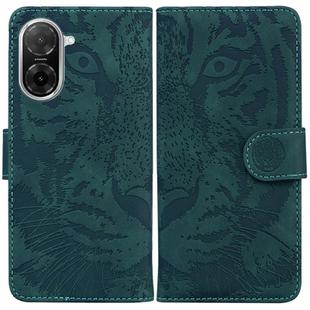 For Redmi A5 4G 173.3mm Tiger Embossing Pattern Leather Phone Case(Green)