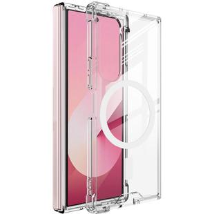 For Samsung Galaxy Z Fold6 IMAK Space Shield PC + TPU Airbag Shockproof MagSafe Phone Case(Transparent)